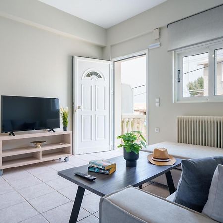 Solomos Apartments Skala  ภายนอก รูปภาพ