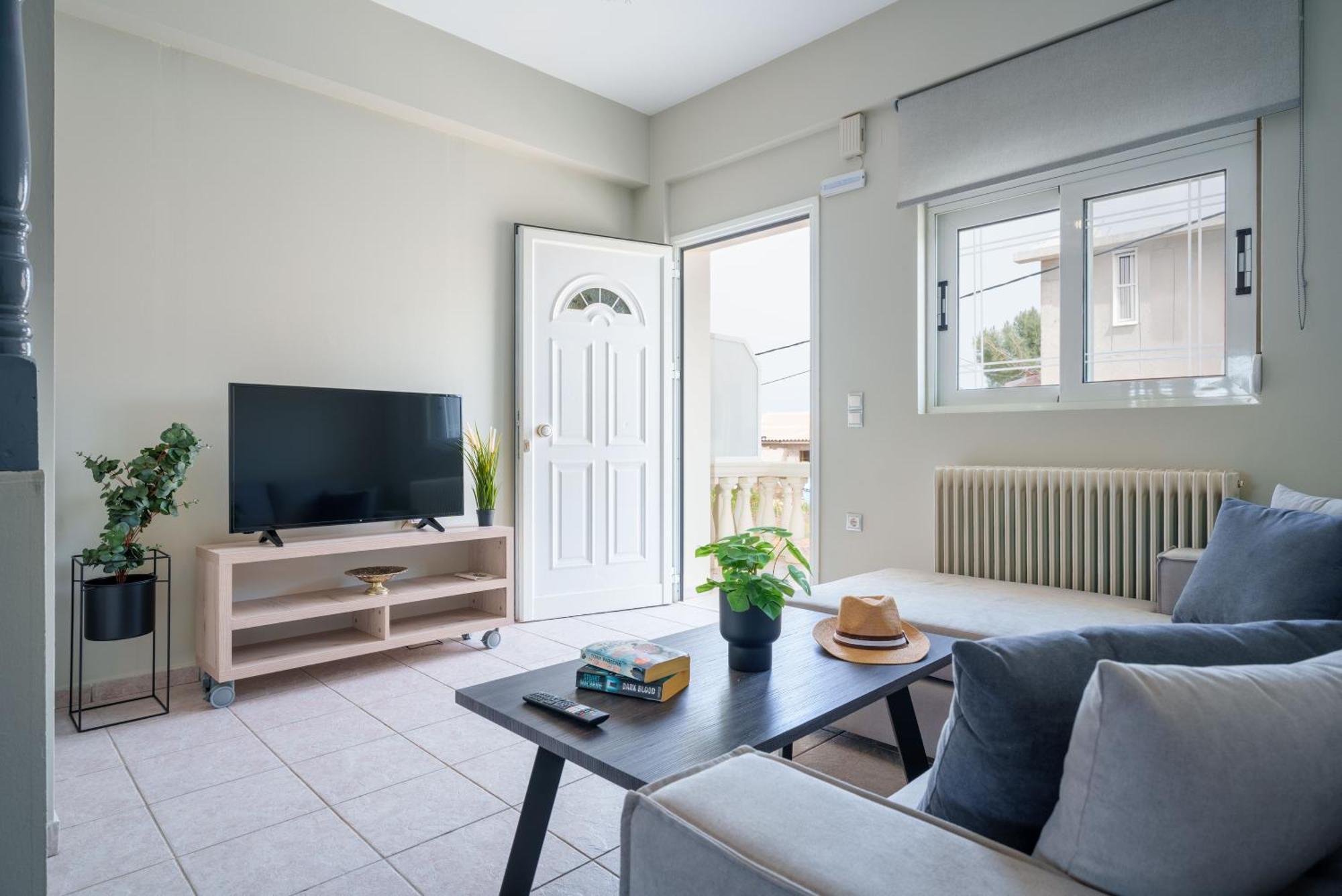 Solomos Apartments Skala  ภายนอก รูปภาพ