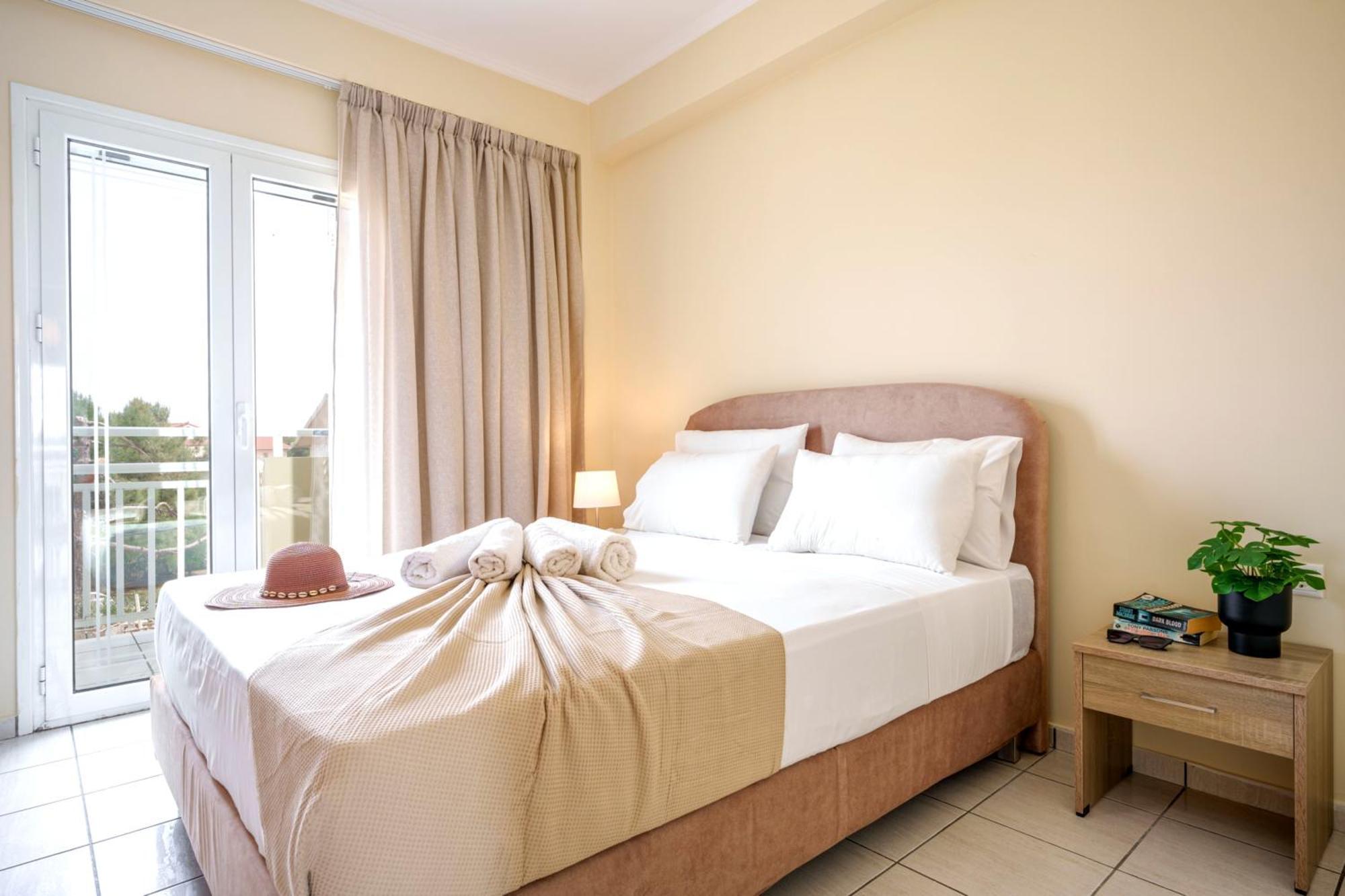 Solomos Apartments Skala  ภายนอก รูปภาพ