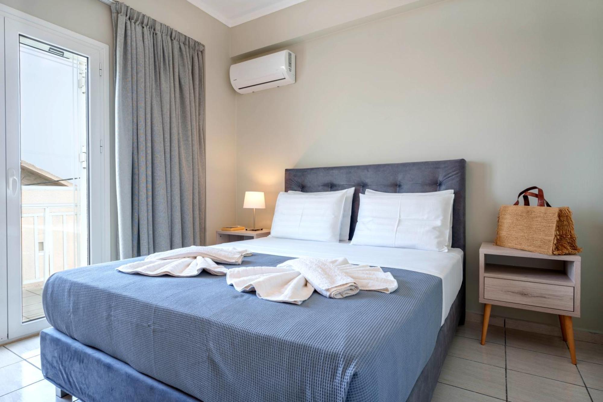 Solomos Apartments Skala  ภายนอก รูปภาพ