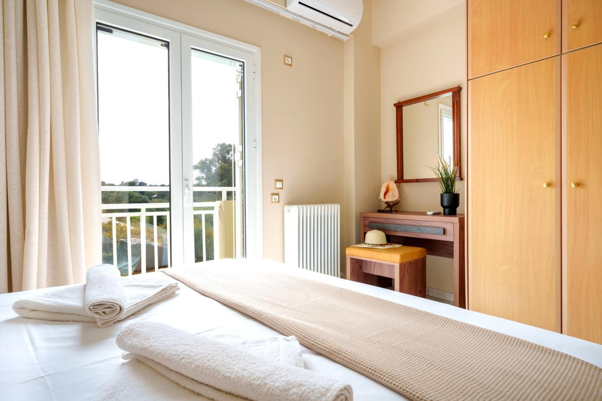 Solomos Apartments Skala  ภายนอก รูปภาพ