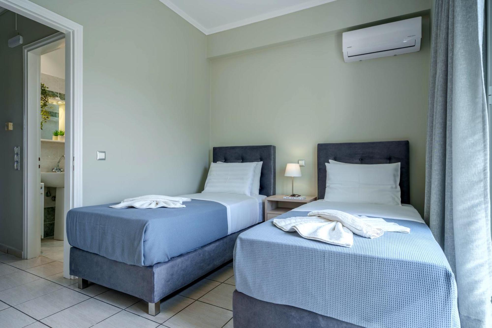 Solomos Apartments Skala  ภายนอก รูปภาพ
