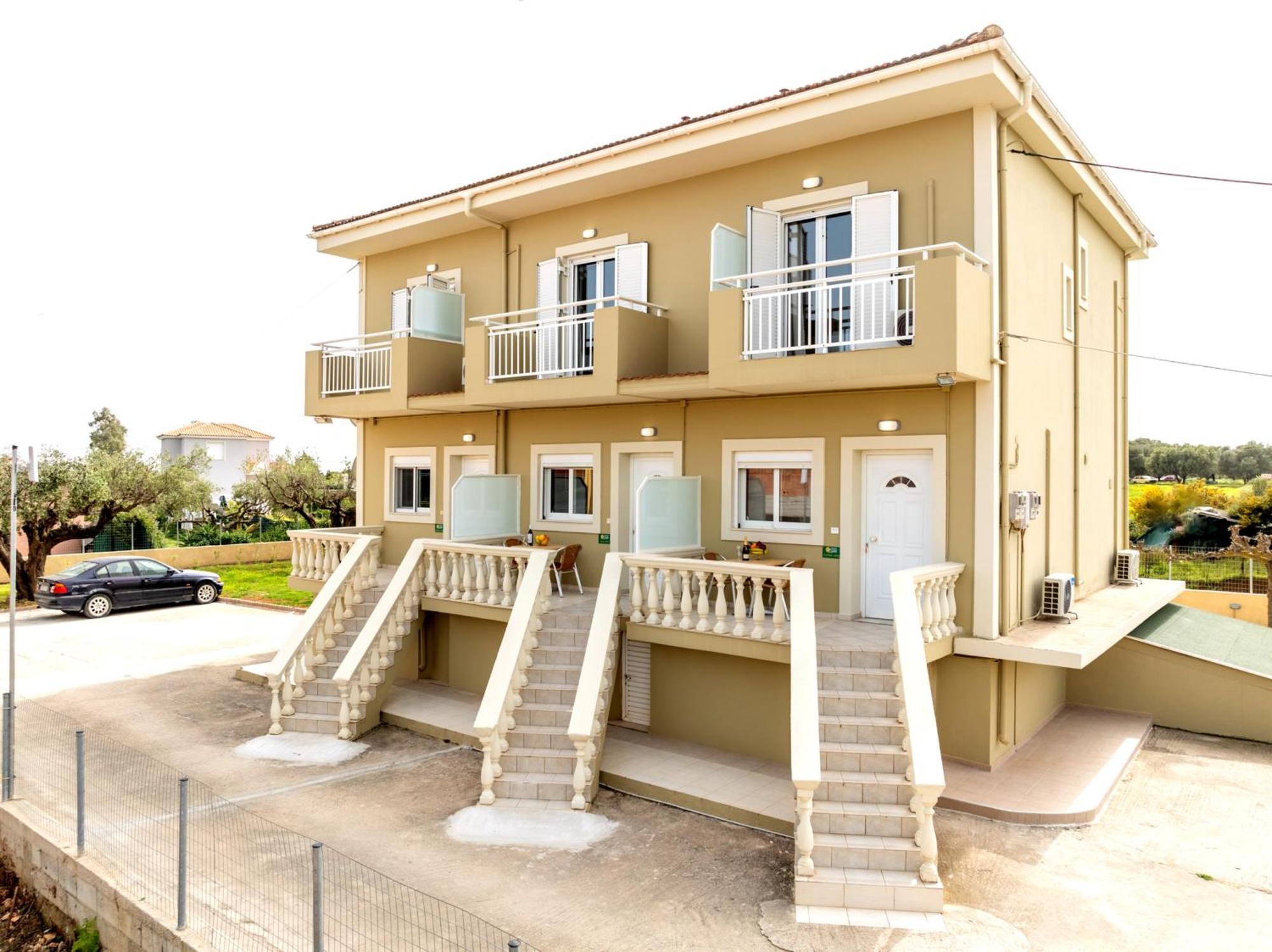 Solomos Apartments Skala  ภายนอก รูปภาพ